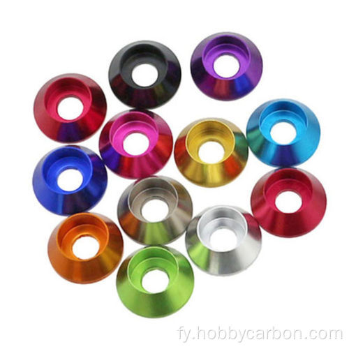 Ferskate Abrasive Resistant Anodized Alu Countersunk Washer